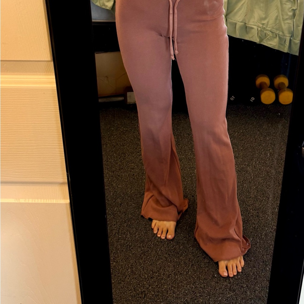 Urban Outfitters Mauve Straight Leg Pants